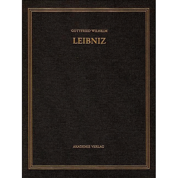 Januar - September 1704, Gottfried Wilhelm Leibniz