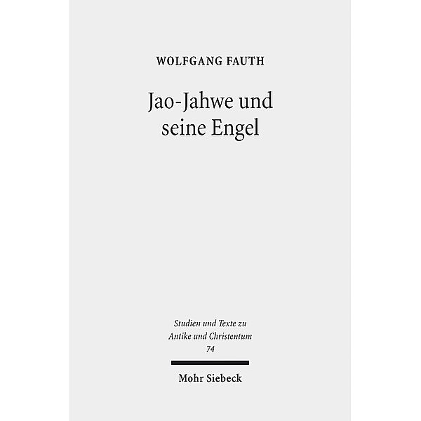 Jao-Jahwe und seine Engel, Wolfgang Fauth