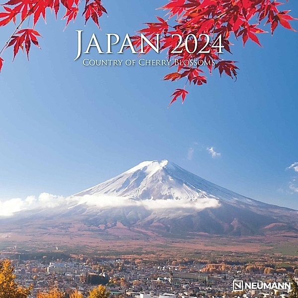 Japan 2024 - Wand-Kalender - Broschüren-Kalender - 30x30 - 30x60 geöffnet - Reise-Kalender