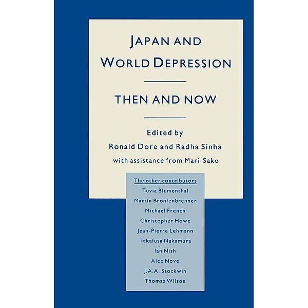 Japan and World Depression