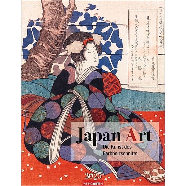 Japan Art Kalender 2025 - Die Kunst des Farbholzsschnitts