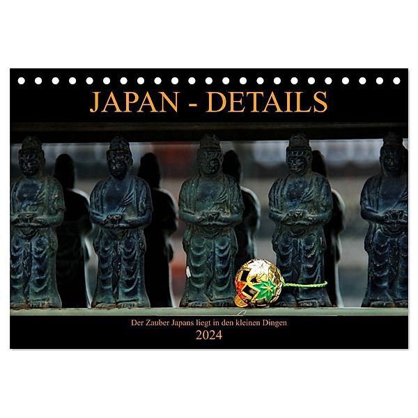 Japan - Details (Tischkalender 2024 DIN A5 quer), CALVENDO Monatskalender, Céline Baur