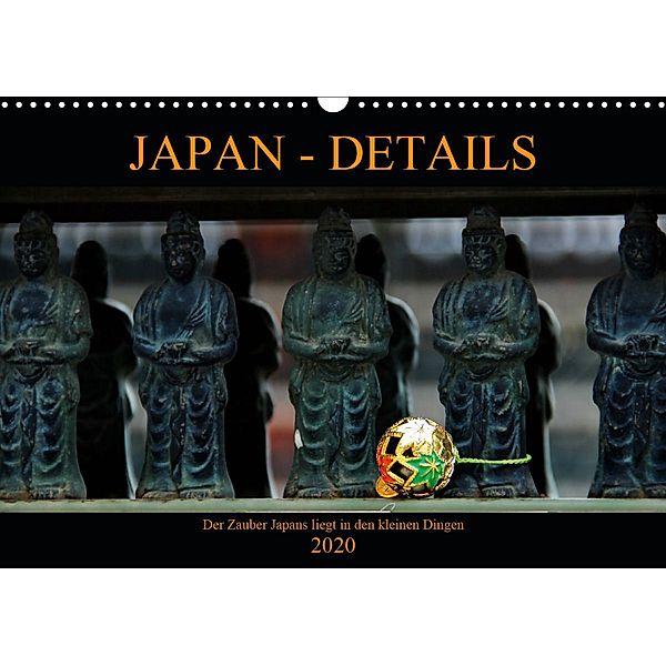 Japan - Details (Wandkalender 2020 DIN A3 quer), Céline Baur