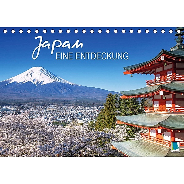 Japan: eine Entdeckung (Tischkalender 2021 DIN A5 quer), Calvendo