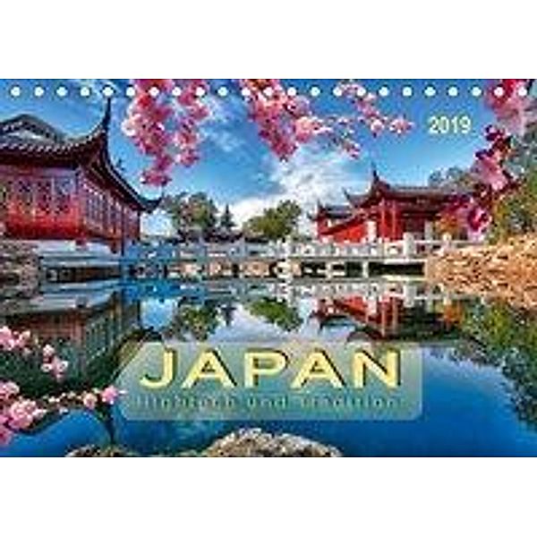 Japan - Hightech und Tradition (Tischkalender 2019 DIN A5 quer), Peter Roder