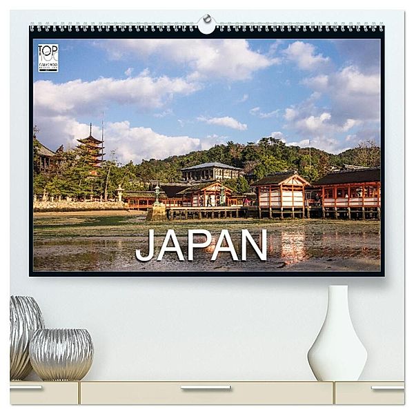Japan (hochwertiger Premium Wandkalender 2024 DIN A2 quer), Kunstdruck in Hochglanz, Peter Eberhardt