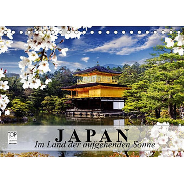 Japan. Im Land der aufgehenden Sonne (Tischkalender 2022 DIN A5 quer), Elisabeth Stanzer