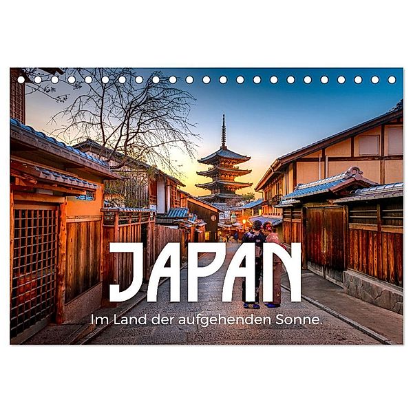 Japan - Im Land der aufgehenden Sonne. (Tischkalender 2024 DIN A5 quer), CALVENDO Monatskalender, M. Scott