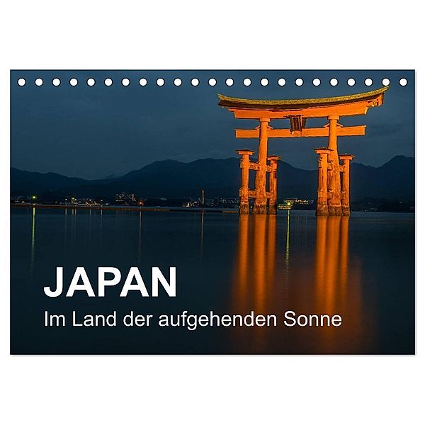Japan - Im Land der aufgehenden Sonne (Tischkalender 2024 DIN A5 quer), CALVENDO Monatskalender, Mohamed El Barkani
