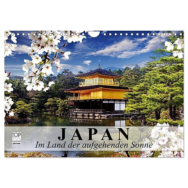 Japan. Im Land der aufgehenden Sonne (Wandkalender 2024 DIN A4 quer), CALVENDO Monatskalender, Elisabeth Stanzer