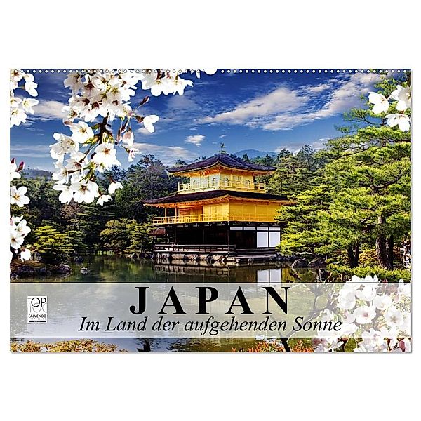 Japan. Im Land der aufgehenden Sonne (Wandkalender 2024 DIN A2 quer), CALVENDO Monatskalender, Elisabeth Stanzer