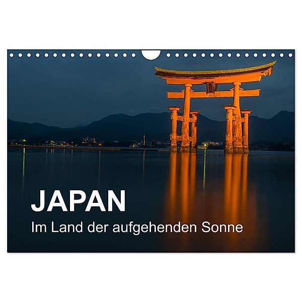 Japan - Im Land der aufgehenden Sonne (Wandkalender 2025 DIN A4 quer), CALVENDO Monatskalender, Calvendo, Mohamed El Barkani