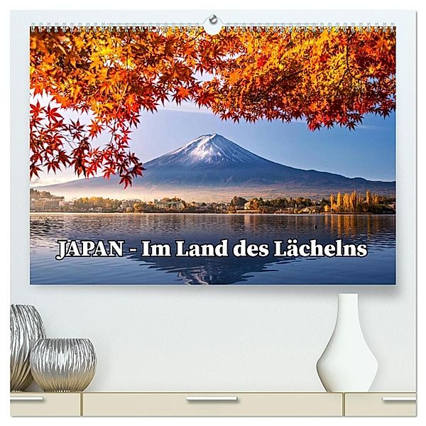 JAPAN - Im Land des Lächelns (hochwertiger Premium Wandkalender 2025 DIN A2 quer), Kunstdruck in Hochglanz, Calvendo, Susan Michel