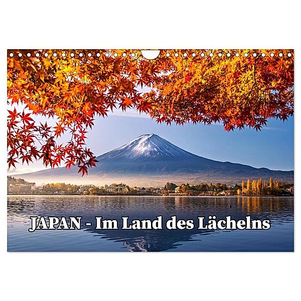 JAPAN - Im Land des Lächelns (Wandkalender 2025 DIN A4 quer), CALVENDO Monatskalender, Calvendo, Susan Michel