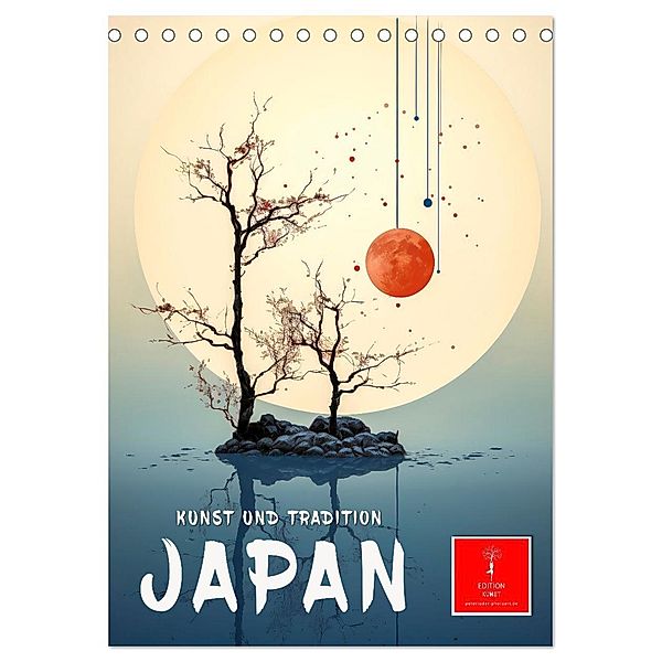 Japan - Kunst und Tradition (Tischkalender 2024 DIN A5 hoch), CALVENDO Monatskalender, Calvendo, Peter Roder