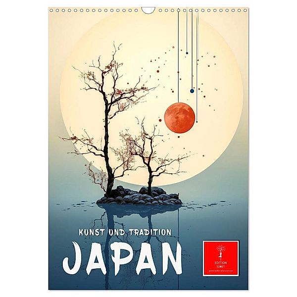 Japan - Kunst und Tradition (Wandkalender 2025 DIN A3 hoch), CALVENDO Monatskalender, Calvendo, Peter Roder