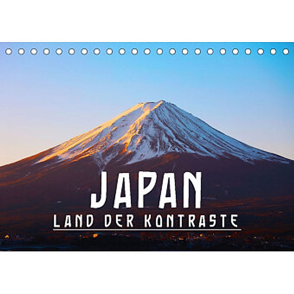 Japan - Land der Kontraste (Tischkalender 2022 DIN A5 quer), SF