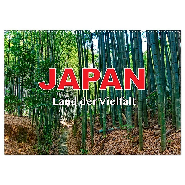 Japan - Land der Vielfalt (Wandkalender 2025 DIN A2 quer), CALVENDO Monatskalender, Calvendo, Stefanie Pappon