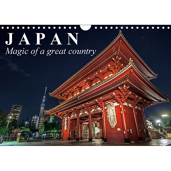 Japan Magic of a great country (Wall Calendar 2017 DIN A4 Landscape), Elisabeth Stanzer