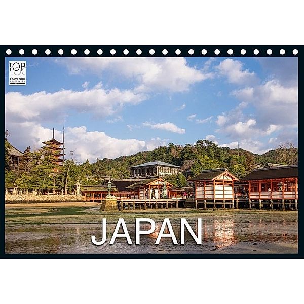 Japan (Tischkalender 2017 DIN A5 quer), Peter Eberhardt