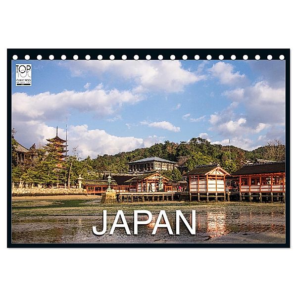 Japan (Tischkalender 2024 DIN A5 quer), CALVENDO Monatskalender, Peter Eberhardt