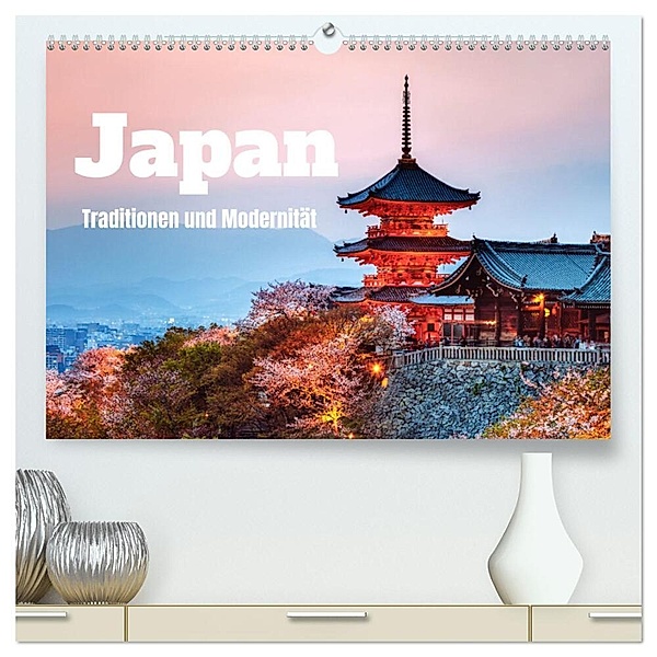 Japan - Traditionen und Modernität (hochwertiger Premium Wandkalender 2024 DIN A2 quer), Kunstdruck in Hochglanz, Matteo Colombo