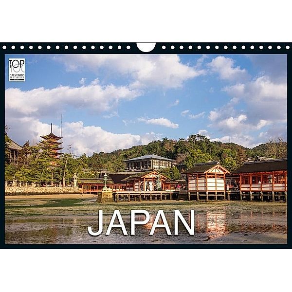 Japan (Wandkalender 2017 DIN A4 quer), Peter Eberhardt