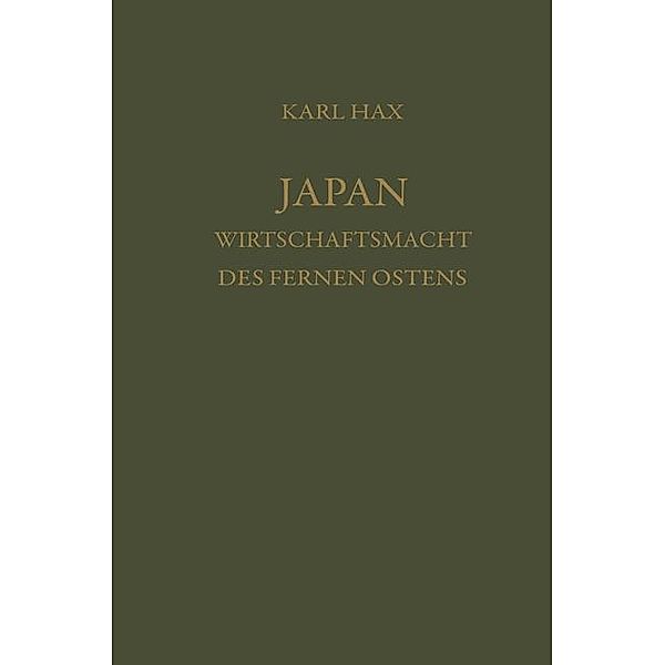 Japan, Wirtschaftsmacht des fernen Ostens, Karl Hax