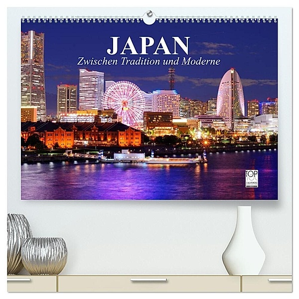 Japan. Zwischen Tradition und Moderne (hochwertiger Premium Wandkalender 2024 DIN A2 quer), Kunstdruck in Hochglanz, Elisabeth Stanzer