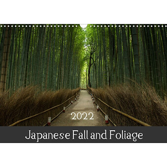 Japanese Fall And Foliage Wall Calendar 2022 Din A3 Landscape - Kalender Bestellen