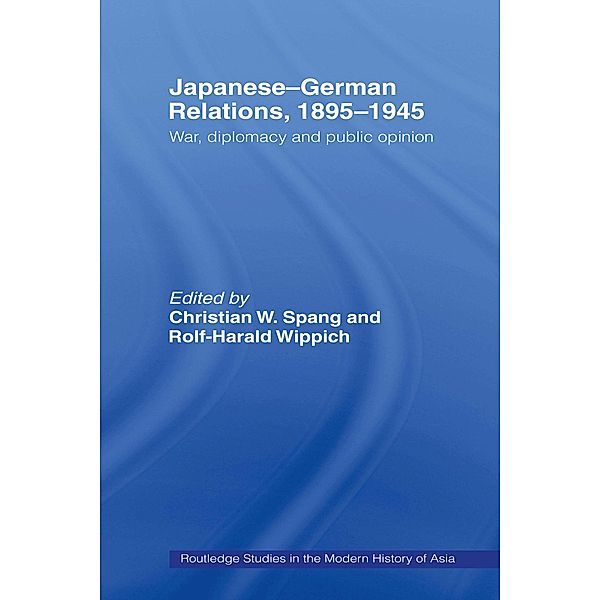 Japanese-German Relations, 1895-1945