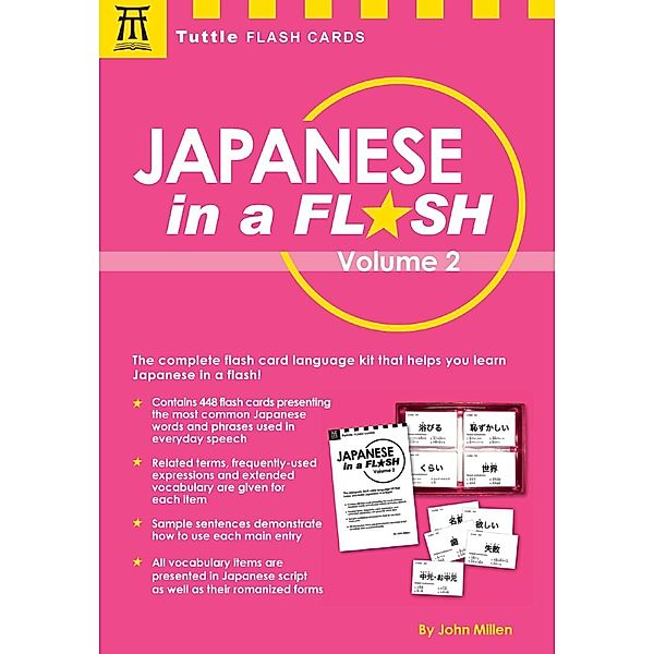 Japanese in a Flash Volume 2 / Tuttle Flash Cards, John Millen