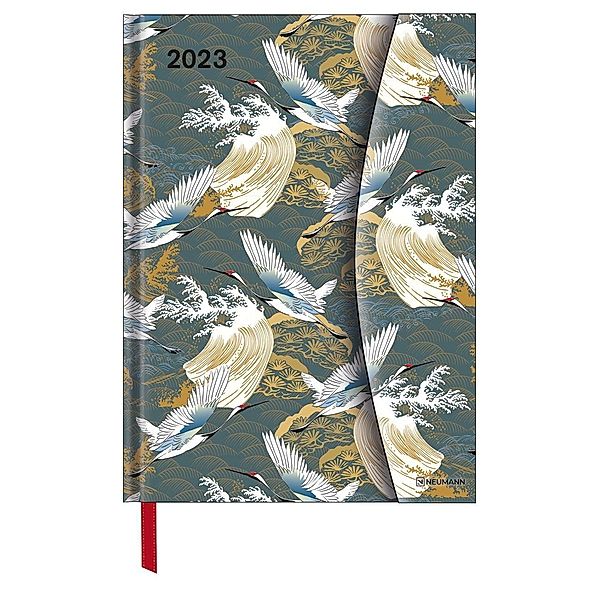 Japanese Papers 2023 - Diary - Buchkalender - Taschenkalender - 16x22
