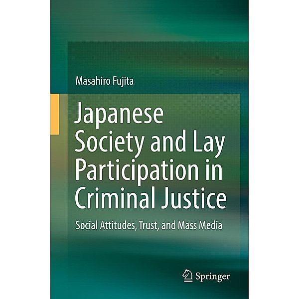 Japanese Society and Lay Participation in Criminal Justice, Masahiro Fujita