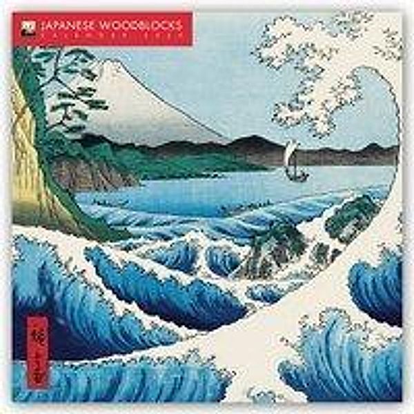 Japanese Woodblocks 2020, Flame Tree Publishing