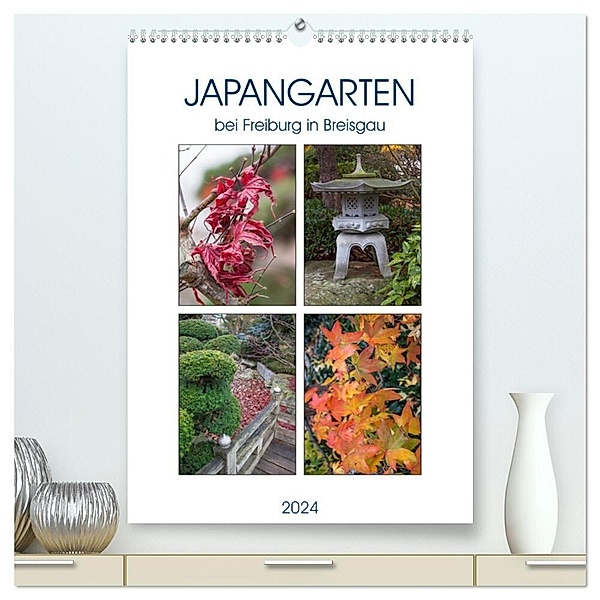 Japangarten (hochwertiger Premium Wandkalender 2024 DIN A2 hoch), Kunstdruck in Hochglanz, Liselotte Brunner-Klaus