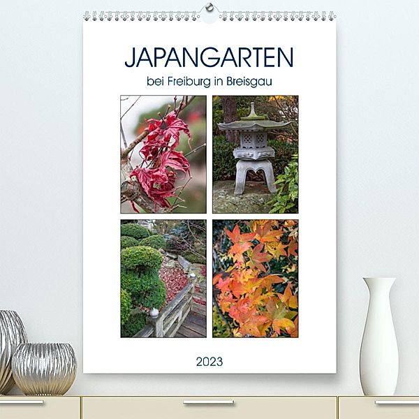 Japangarten (Premium, hochwertiger DIN A2 Wandkalender 2023, Kunstdruck in Hochglanz), Liselotte Brunner-Klaus