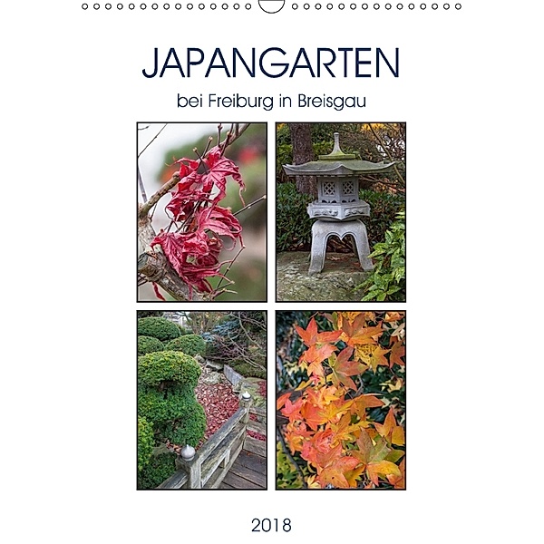 Japangarten (Wandkalender 2018 DIN A3 hoch) Dieser erfolgreiche Kalender wurde dieses Jahr mit gleichen Bildern und aktu, Liselotte Brunner-Klaus