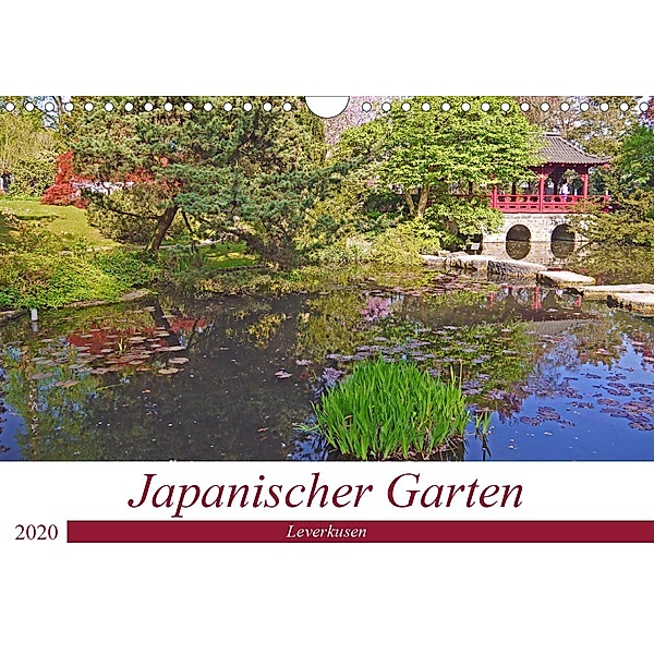Japanischer Garten Leverkusen (Wandkalender 2020 DIN A4 quer), Claudia Schimon
