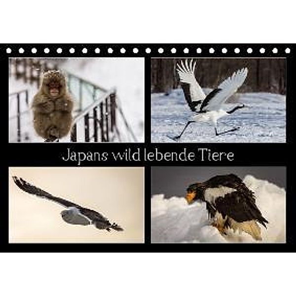 Japans wild lebende Tiere (Tischkalender 2015 DIN A5 quer), Thomas                        10000219418 Schwarz