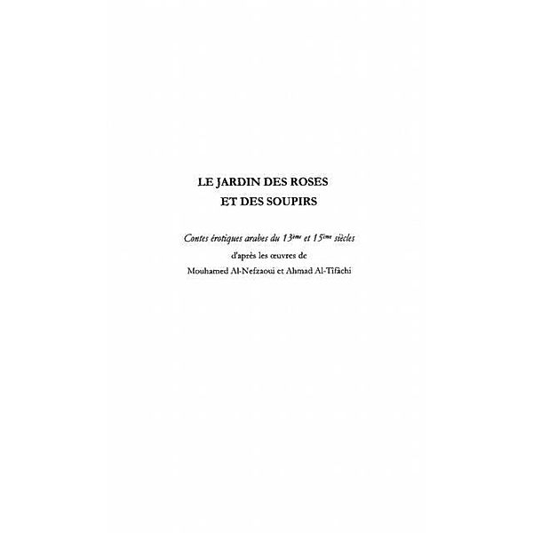 Jardin des roses et des  soupirs / Hors-collection, Lebkiri Moussa