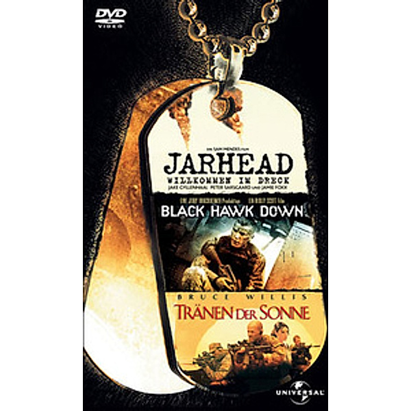 Jarhead - Willkommen im Dreck / Black Hawk Down / Tränen der Sonne, Dvd S