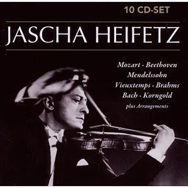 Jascha Heifetz, 10 CDs, Jascha Heifetz