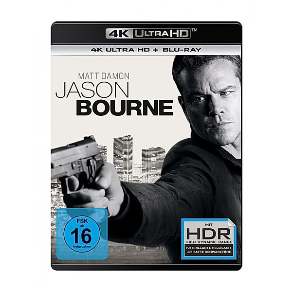 Jason Bourne (4K Ultra HD), Alicia Vikander Tommy Lee Jones Matt Damon