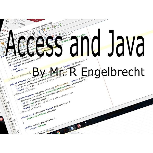 Java and Access, Renier Engelbrecht