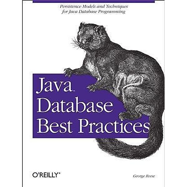 Java Database Best Practices, George Reese