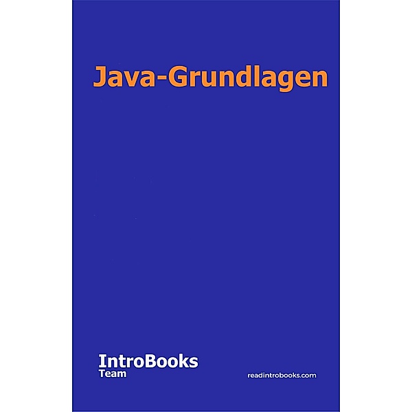 Java-Grundlagen, IntroBooks Team