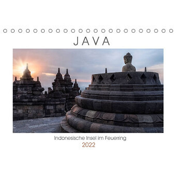 Java, Indonesische Insel im Feuerring (Tischkalender 2022 DIN A5 quer), Joana Kruse