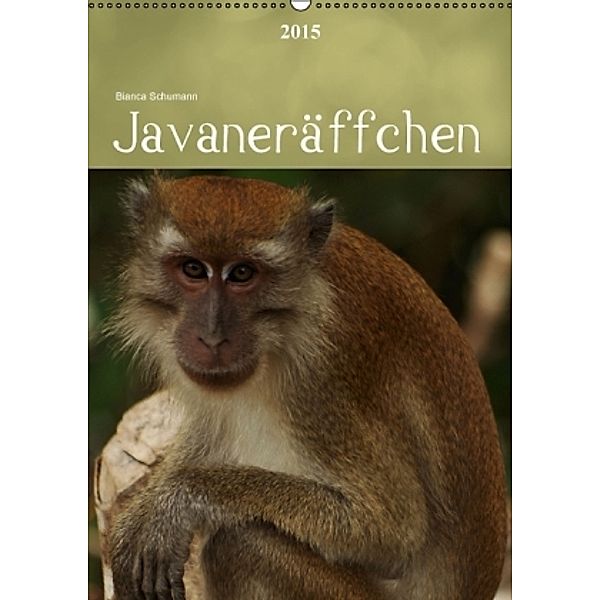 JavaneräffchenCH-Version (Wandkalender 2015 DIN A2 hoch), Bianca Schumann