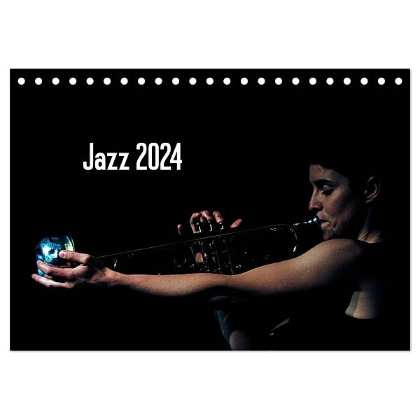 Jazz 2024 (Tischkalender 2024 DIN A5 quer), CALVENDO Monatskalender, Gerhard Klein